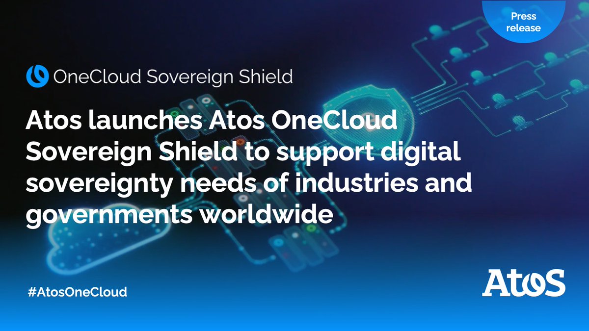 itsocial_fr's tweet photo. Avec #OneCloud #SovereignShield @AtosFR étoffe son offre de cloud souverain à l’international
https://t.co/n7PN5K8tFG https://t.co/v79fhdD3MP