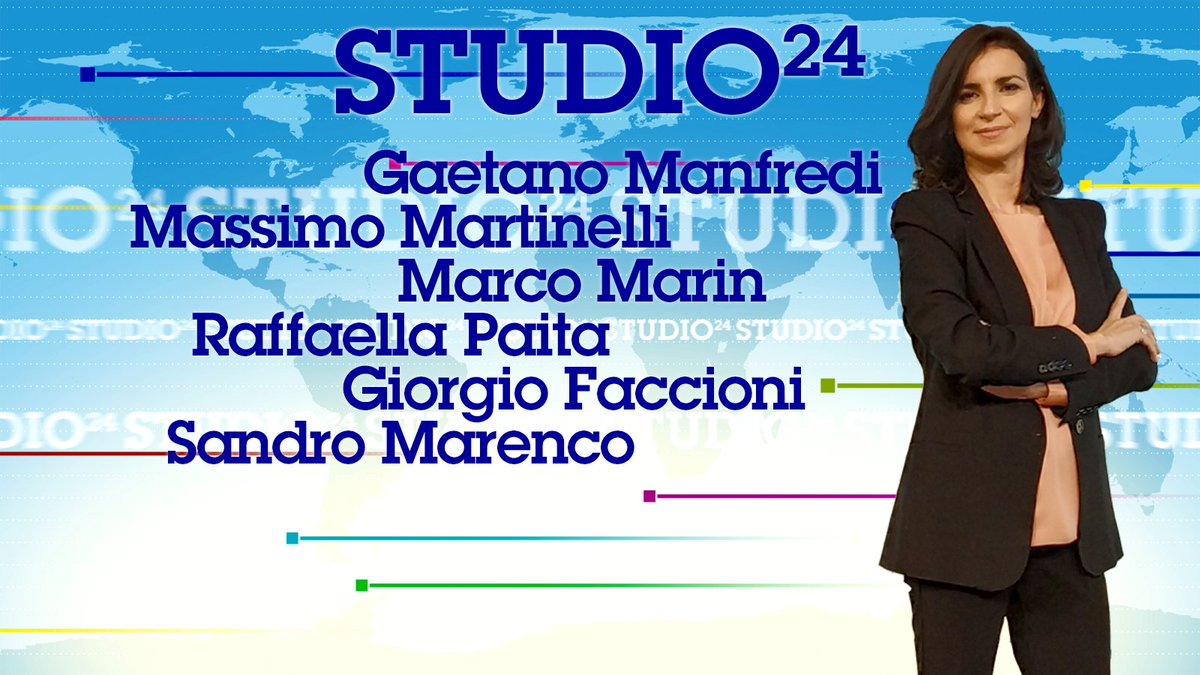 Vi aspettiamo a #Studio24, alle 9:45 su <a href="/RaiNews/">RaiNews</a>, con i nostri ospiti per parlare di:

#lockdown #Austria #terzadose #QuartaOndata #Greenpass #vaccini #COVID19 #contagi #Fedriga #Draghi #PNRR #leggedibilancio #Quirinale #Napoli #Campania

Conduce <a href="/GiorgiaRomb/">Giorgia Rombolà</a>