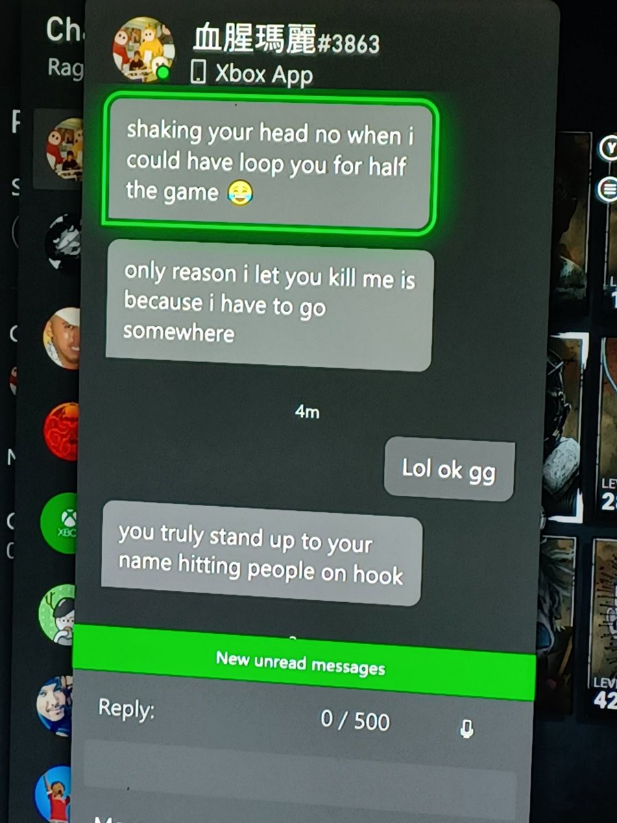 xxRagingQueen's tweet photo. got to love a toxic survivor main. i was just playing the way i want says he aint salty tho 🤪 #saltmessages #dbdsalt #DeadbyDaylight #deadbydaylightsalt https://t.co/dQPGxA9uIP