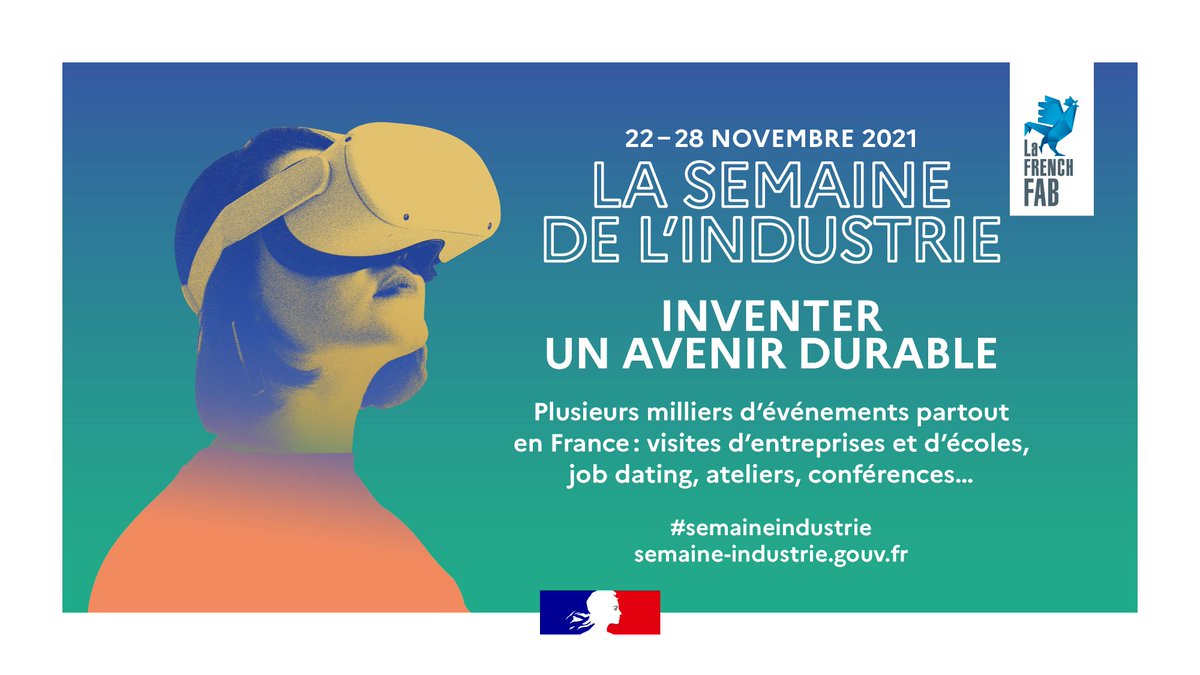 Eduscol's tweet photo. 🔴 La #SemaineIndustrie permet aux élèves de découvrir les métiers d'un secteur d’avenir, engagé dans les transitions écologique et numérique. L'occasion de susciter des vocations pour « Inventer un avenir durable » ! 💡https://t.co/6ujME0Ks5L 

@economie_gouv @education_gouv https://t.co/p0ciK3QpMz