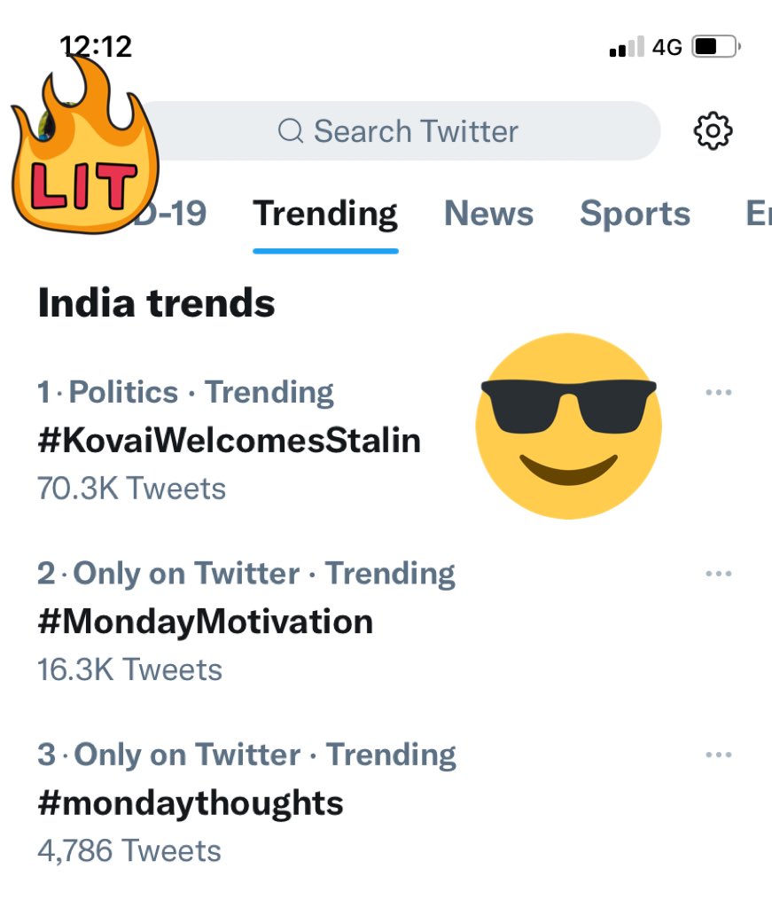kaajalActress's tweet photo. #KovaiWelcomesStalin
Hits 70k😎 https://t.co/cSS5iwuJ5x