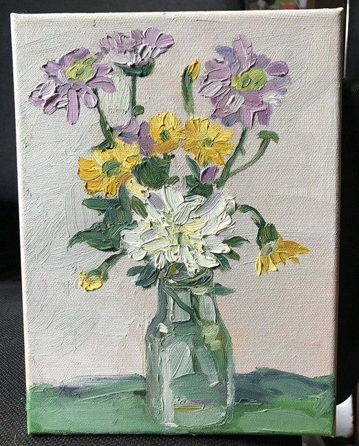 AnnesArts's tweet photo. Flowers etude. 2021. Oil. Canvas. 24x18
#OilPainting #ArtWork #CreationFun #AllDaysInArt #MyLife #ArtFun #Artistic #VisualGraphics https://t.co/RxlmI7HP8n