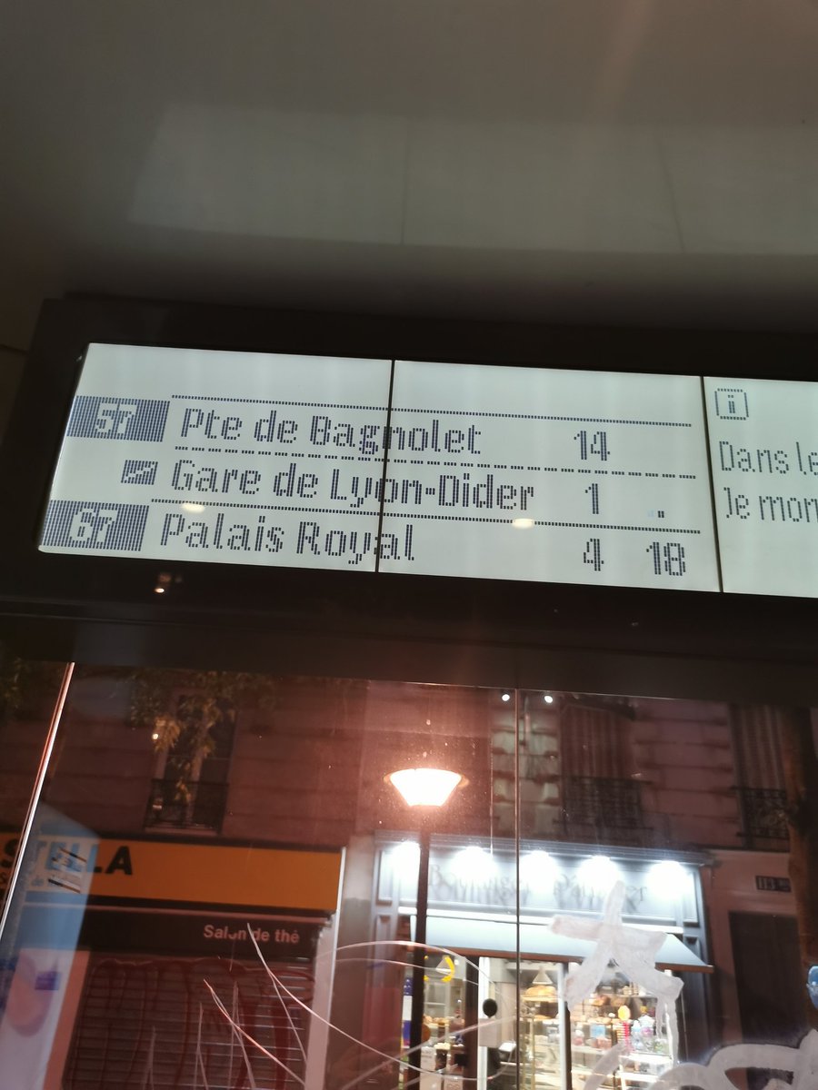 CDPACI's tweet photo. Ce n'est pas possible d'attendre un quart d'heure un bus aux heures de pointe. Un bus toutes les 3 minutes !! 
Ras le bol des 57 qui s'arrêtent Gare de Lyon.
@ClientsRATP
#bus57
@vpecresse
@Anne_Hidalgo https://t.co/PzlSK8EWTG