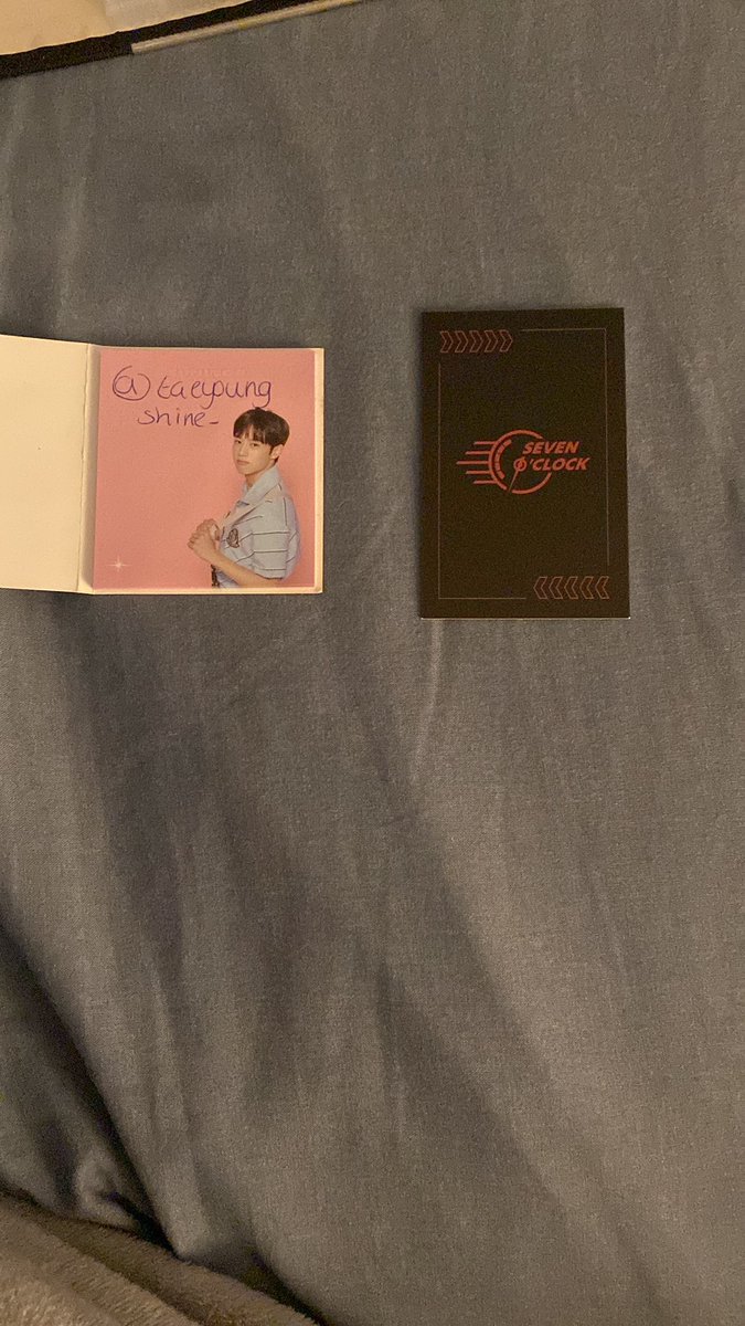 taeyoungshine_'s tweet photo. WTS Seven o’clock Highway Rui pc

- price: €5
- Dm for more pictures or if you have any questions 
- worldwide shipping 

#sevenoclock #7oc #kpop #WTS https://t.co/HTwtA0MC5J