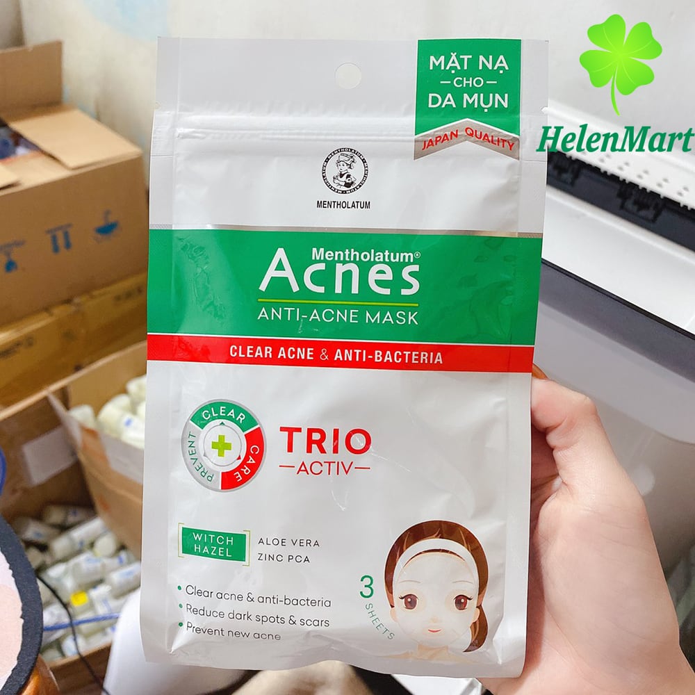 HelenMart9's tweet photo. 3 Acnes Anti-Acne Mask Rohto Mentholatum Free ship
🅕🅡🅔🅔 🅢🅗🅘🅟 - ➒,➒$
– Use when the face is clean, relax for 5-15 minutes and then remove the mask.
– Gently pat the entire face for the solution to be fully absorbed into the skin.
https://t.co/EvR5Pgt4bW https://t.co/pfWjpgYuU3