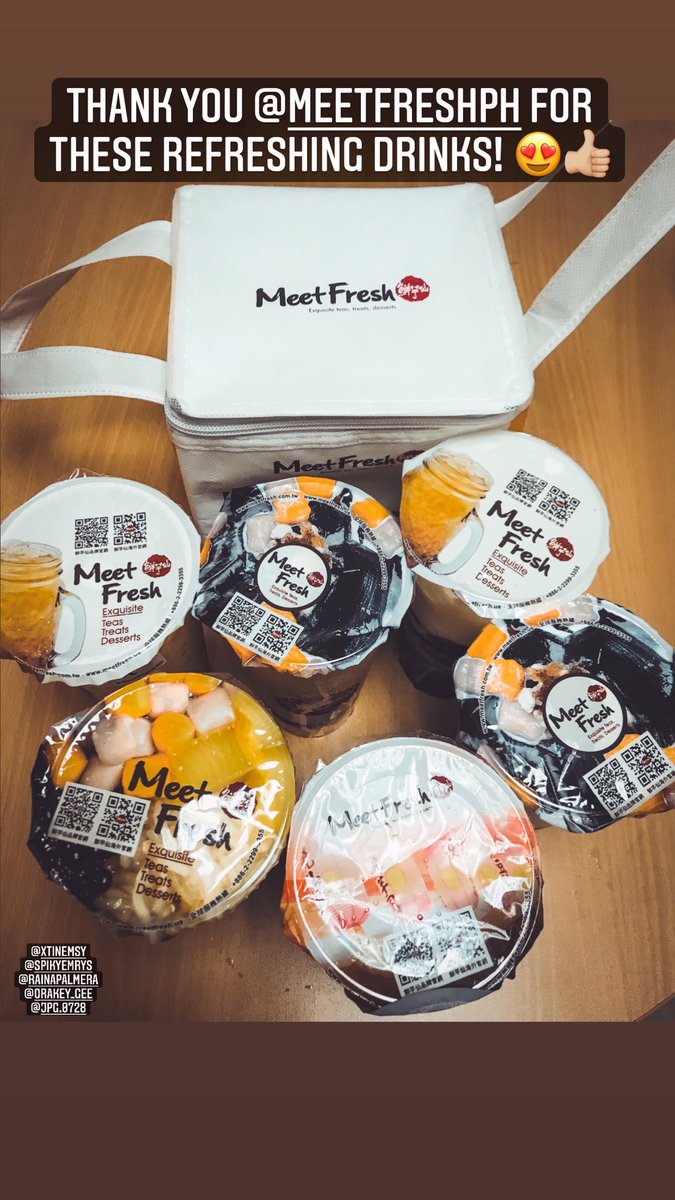 AimRNMD's tweet photo. Thank you Meet Fresh! π
#MeetFreshPH https://t.co/OIxkVcB5AW