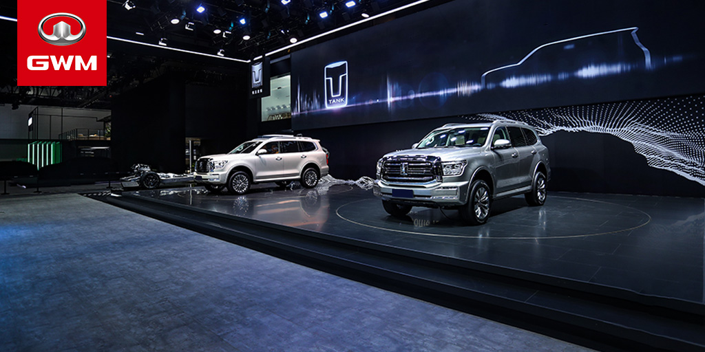 GWMGlobal's tweet photo. The high-end off-road vehicle brand, #TANK featuring their newest lineup of vehicles at #AutoGuangzhou2021. #GoFunTheWorld #GWM https://t.co/Nkr0uYb6Ga