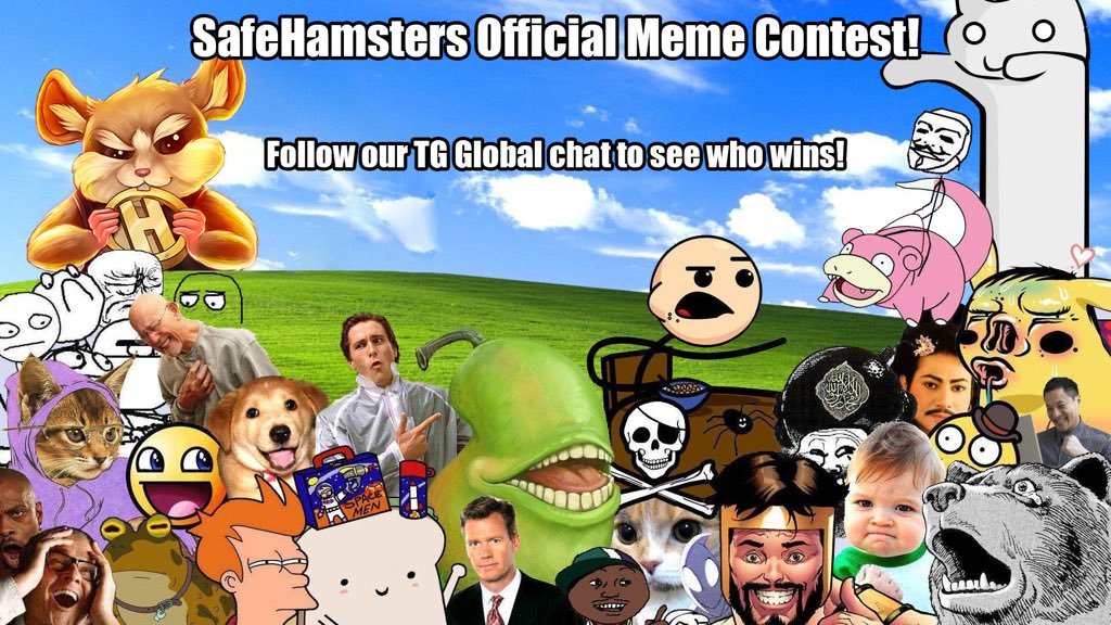 SAFEHAMSTERS's tweet photo. SafeHamsters Official Meme Contest!🏆

🙌A big thanks to all the content creators for your submissions! The top 15 will be announced today evening and our community will pick the best 5!

Follow our TG global to see who wins!✨

👉https://t.co/p16cqQ6Put

#GameFi #Crypto #BNB https://t.co/Y6rXQalhrD