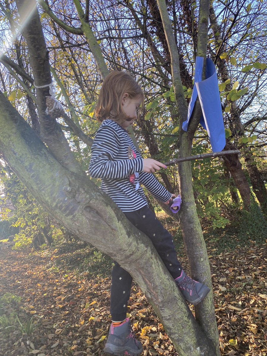 ValewoodPrimary's tweet photo. #WorldChildrensDay2021 at ♥️VPS:
Team 2 👫 enjoyed the lovely, autumn weather and their collaborations and creativity are second to none. Brilliant #LeadTheLearning 👫! Who doesn’t love climbing a tree and making seed bombs for our 🐦 ?! 🌳 #ForestSchool https://t.co/TlxJ6AOsy0