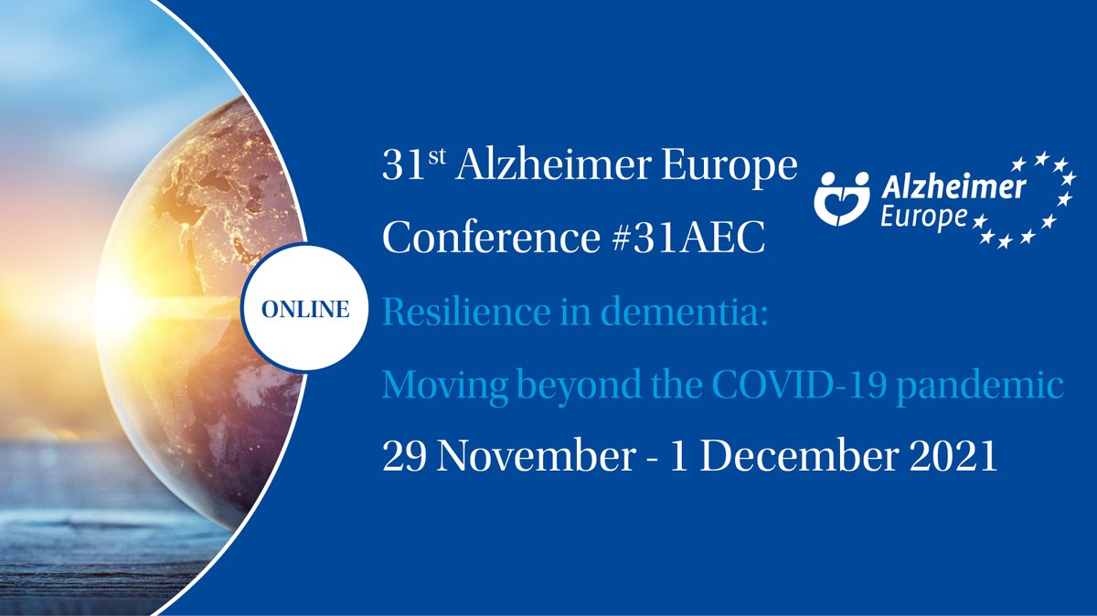 CindyBirck's tweet photo. 📢#31AEC 1 week left to the event kick-off!
The registrations will close on 29 November. Don’t miss out, book today to join us at the @AlzheimerEurope conference

👩‍💻over 160 oral presentations
👨‍💼137 quick oral presentations

For more information: https://t.co/ASHB4mhyeY https://t.co/hOyg8dxigM