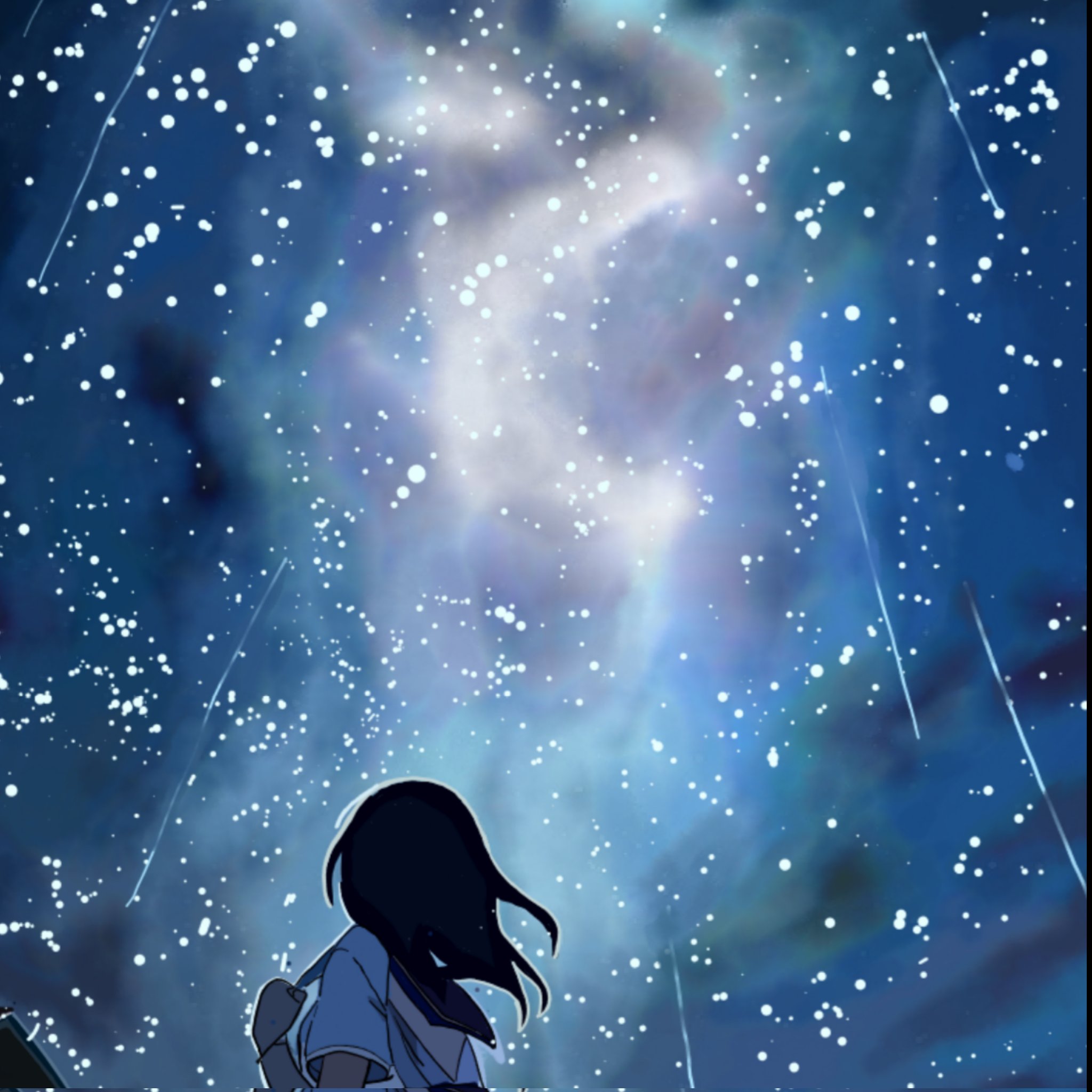 クロマグロ 手描きイラスト 星空描いてみました 星空 イラスト イラスト好きさんと繋がりたい 手書き T Co Xfnjspumua Twitter