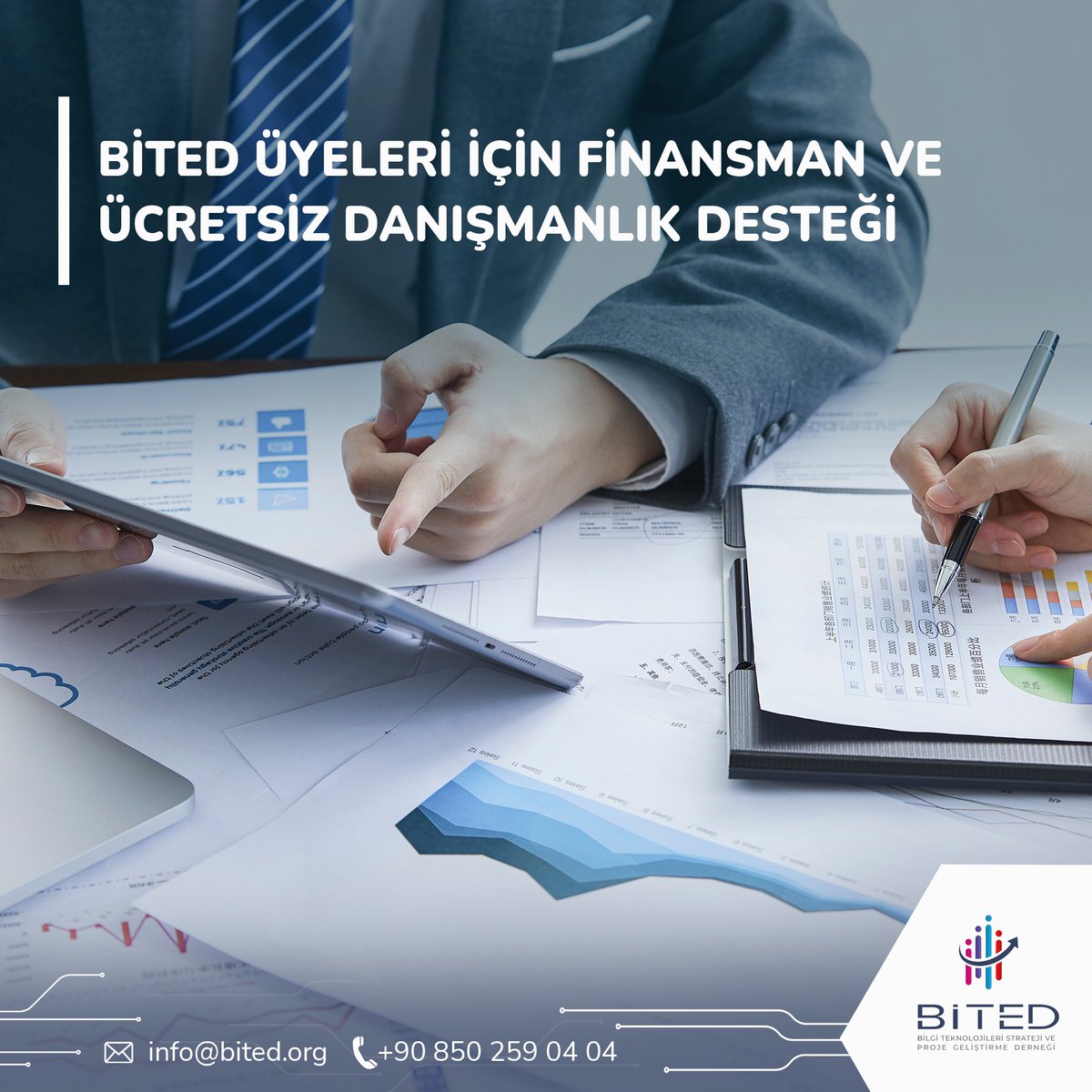 BitedOrg's tweet photo. BİTED Üyeleri İçin Finansman ve Ücretsiz Danışmanlık Desteği! BİTED etkinliklerinde yazılım ve bilişim firmaları, fikirler, yatırımcılar, girişimciler, i�� insanları ve melek yatırımcılar bir araya geliyor. 

https://t.co/3WLumZbWdl
+90 850 259 04 04

#teknopark #girişimofisi https://t.co/P40qVHlCc5