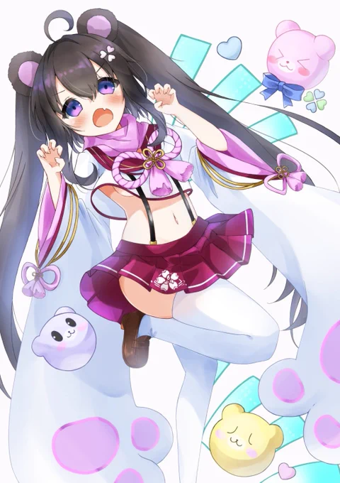 便乗したよ🧸🍀✨🍀✨
#いいツインテールの日 