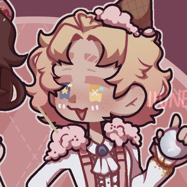 sootkittie's tweet image. Candyland lucamike/mikeluca!! Love these guys 
Designs were made by @vally_doggo !!
#IdentityV #identityVfanart
