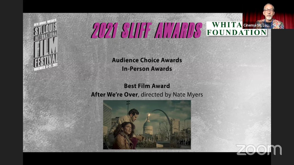 AfterWereOver's tweet image. Thank you to @STLFilmFest for including our film in this year's festival, and thank you to our audience for voting us "Best Film"! 

We're grateful our love letter to St. Louis was well received, &amp;amp; we can't wait to show our beautiful city to the rest of the world! Stay tuned!