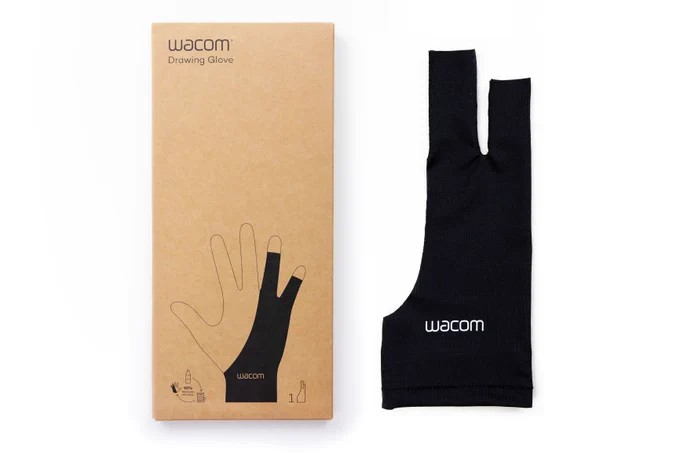 #ワコム の2本指グローブに新しいラインアップが仲間入り#WacomDrawingGlove は指先が空いた縫い目のないシームレスなタイプ薄く丈夫で通気性と伸縮性に優れた快適なフィット感#ペンタブ との摩擦を抑え汚れや指紋がつくのを防ぎますワコムストアで先行販売中 
