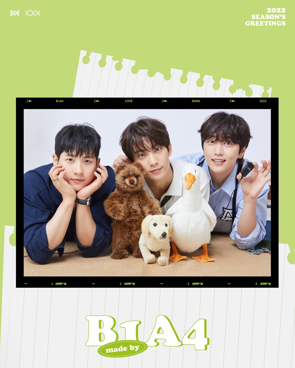 _B1A4OFFICIAL's tweet photo. B1A4 2022 SEASON'S GREETINGS [made by.B1A4] Group Photo 

#B1A4 #madeby_B1A4 https://t.co/WcS5Q7q4Yb
