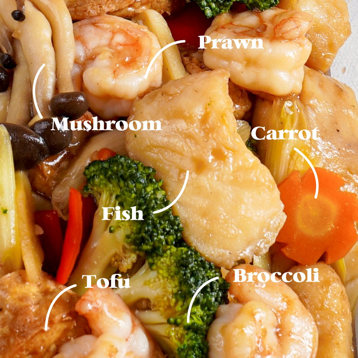 Need A Quick Yet Hearty and Healthy Lunch?

Din Tai Fung Seafood Tofu Stew might be an impeccable choice of dish for you. 

This one is the All-In-One pot dish where you can get protein boost from seafood goodness combined with soft jiggly fried tofu and healthy veggies in it.
