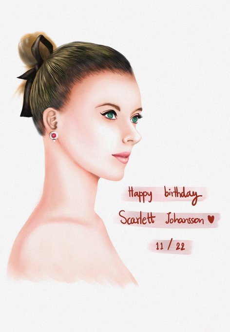 Happy birthday Scarlett Johansson   