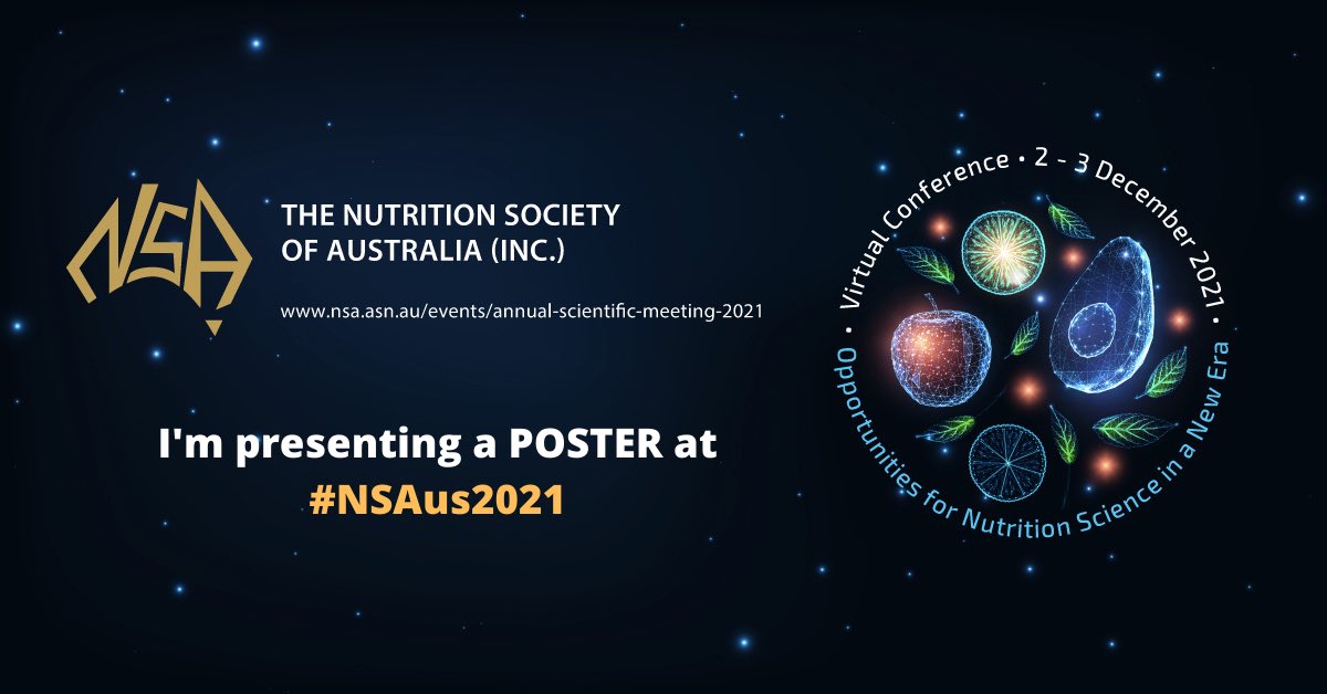 JenniferRMcCann's tweet photo. Looking forward to sharing our research findings, ‘Regulated nutrition claims increase healthiness perceptions of packaged toddler foods: A discrete choice experiment’ at #NSAus2021 @jwoods958 @georgierussell9 #nutsocaus https://t.co/rXYbMPDs6z