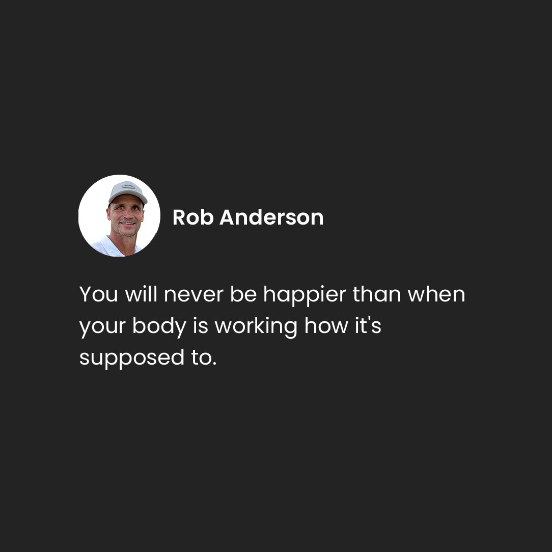 Our bodies are happiest and most effective when they’re working properly and getting treated right.