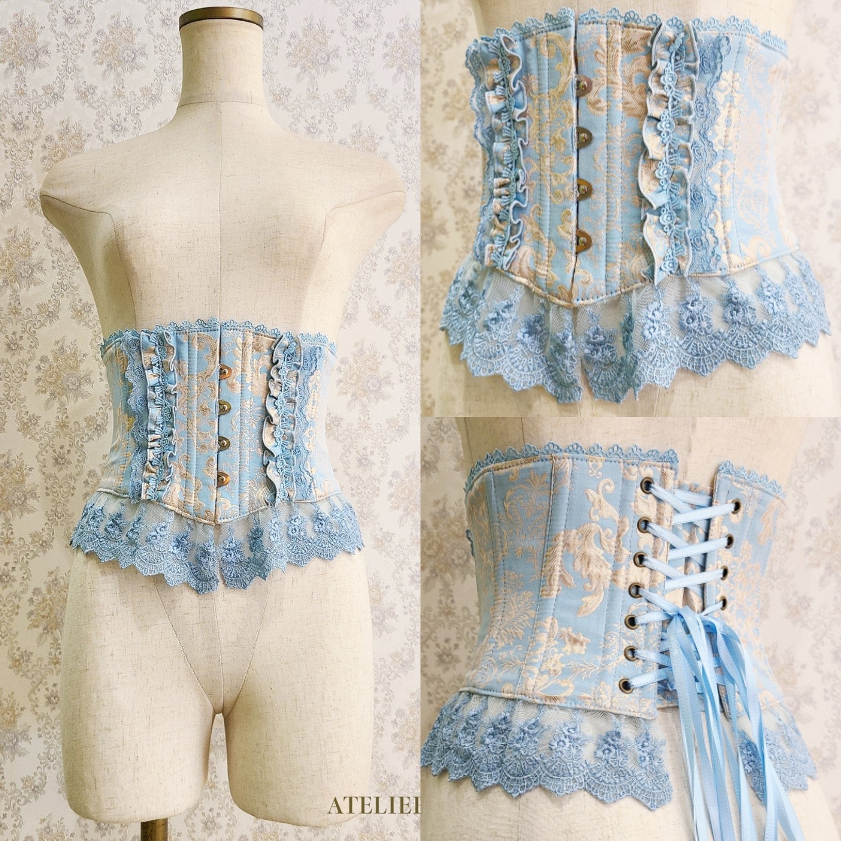 ATELIER PIERROT フリルショートコルセット ATELIER PIERROT】 Mini