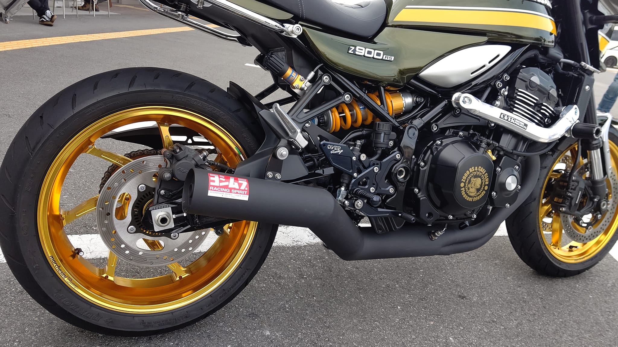 マルケジーニ ZX-10R M7RS Genesiアルマイトゴールド Marchesini M7RS Genesi Wheels for Kawasaki ZX-10R 2006-2010