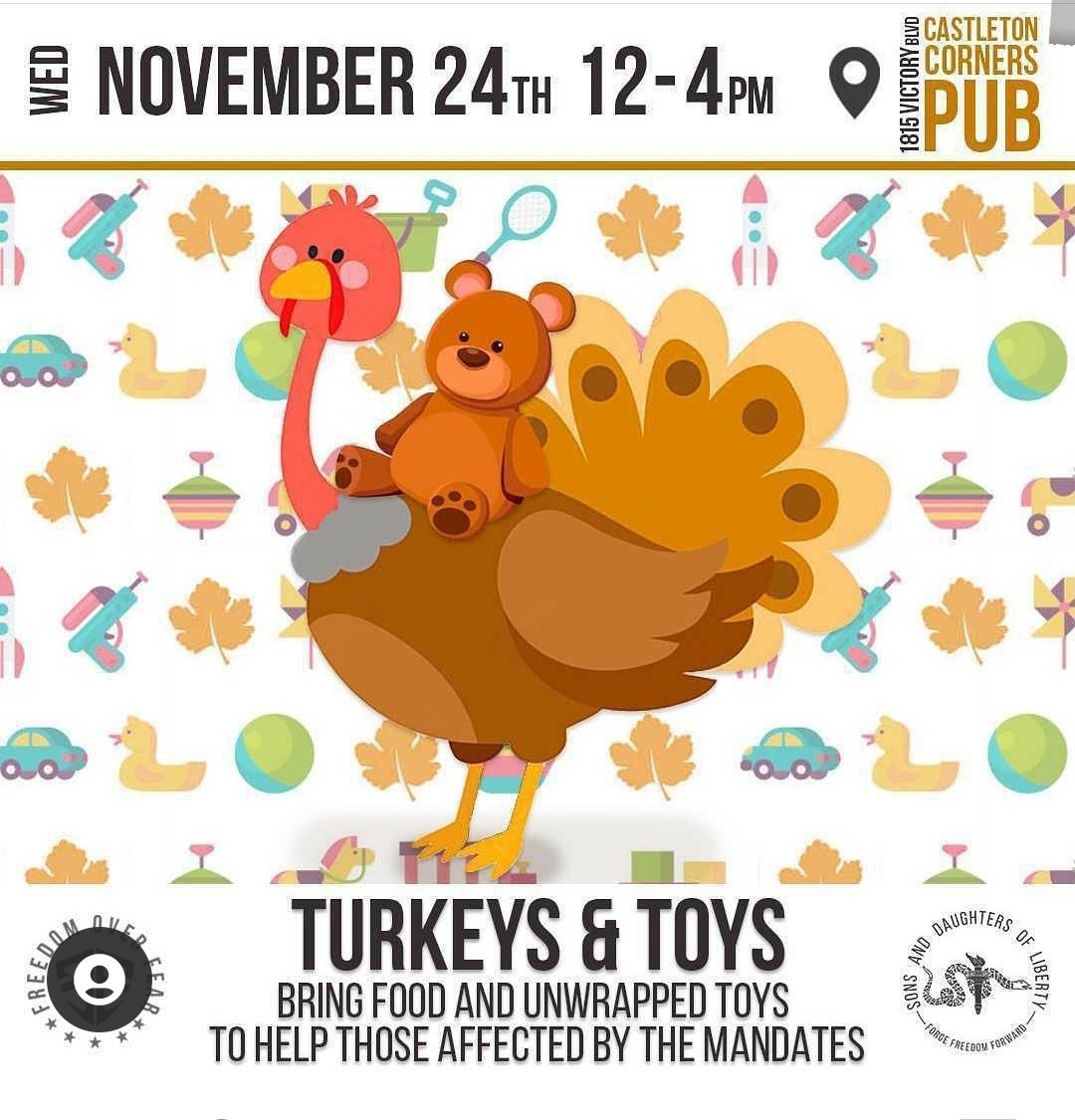 $2 #donations and/or please #share this. Raising money for #Turkeys & #Toys gf.me/u/2psdcm