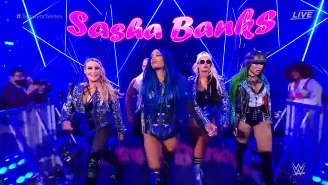 elite_bros's tweet photo. SIGUIENTE LUCHA:

El equipo femenil de RAW se enfrenta al equipo femenil de SmackDown.

Rhea Ripley, Liv Morgan, Bianca Belair, Carmella y Queen Zelina vs Natalya, Shayna Baszler, Sasha Banks,  Toni Storm y Shotzi Blackheart.

#WWE #SurvivorSeries https://t.co/dosMKxrVSJ