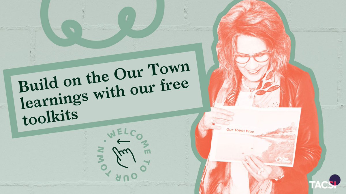 tacsi_innovate's tweet photo. Want to apply the learnings of the Our Town initiative with your community? 

We’ve created 3 free toolkits to help you build on the learnings we’ve found essential for community-led change.

Swipe to learn about each toolkit &amp; download them here 👉 https://t.co/0XnbqWricu https://t.co/Pb1wuTDAyS