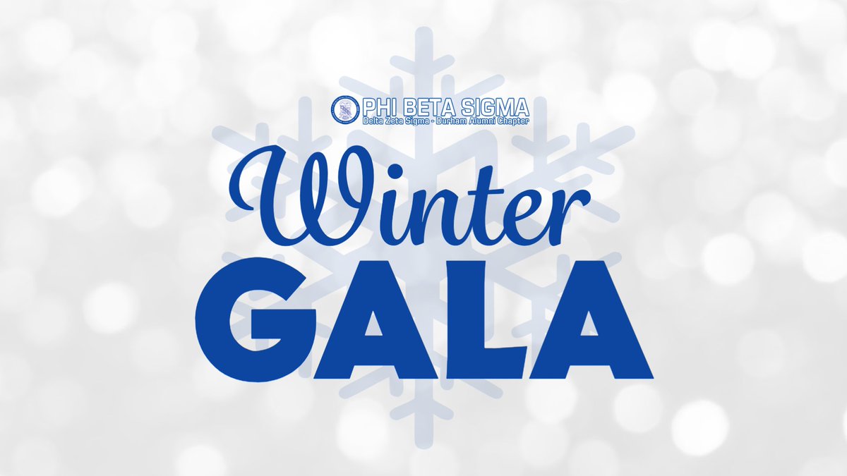 SAVE THE DATE | Join us for an intimate evening of food, fun, and music as the Delta Zeta Sigma chapter of Phi Beta Sigma Fraternity Inc. hosts the 2022 Winter Gala on Saturday, January 15. The event will be held at The Fruit in #Durham. Tickets will be available soon.