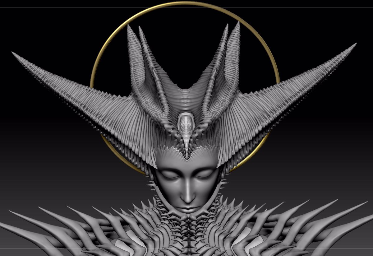 EricLeiarts's tweet photo. Current progress in Zbrush

#Zbrush #NFTs #NFT #digitalart #DigitalArtist #3dart #3Dartist https://t.co/pNc562zhXr