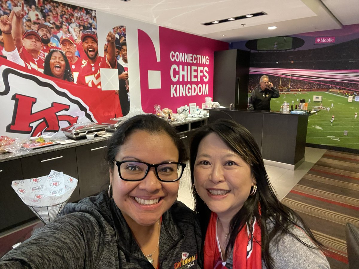 <a href="/TMobile/">T-Mobile</a> Multicultural Alliance at the Chiefs-Cowboys game!! #Chiefs #Cowboys #MagentaLatinXNetwork #BEN #APAN #MCA