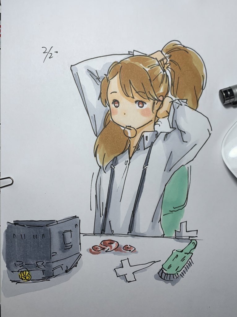龍驤(艦これ) 「龍驤ちゃん(+鳳翔さん)ばっかりだな 」|ひじからのイラスト