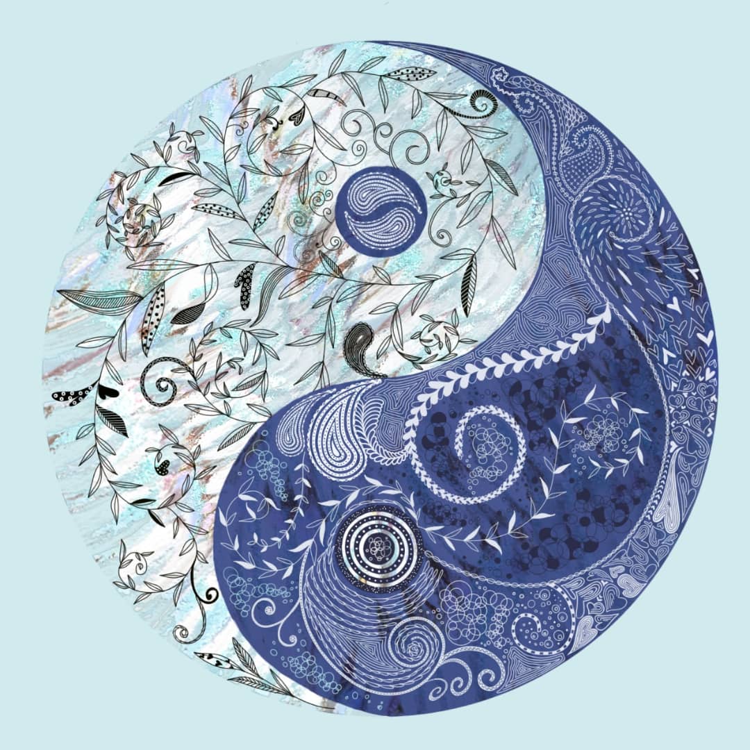 Saki H S ブルーベースの羽根の中に思いつくまま好きな絵を書き続けました 陰陽太極図 陰陽マーク イラスト デザイン アート Ipad T Co Ecaok8cenz Twitter Saki H S ブルーベースの羽根の中に思いつくまま好きな絵を書き続けました 陰陽太極図 陰陽マーク イラスト デザイン アート Ipad T Co Ecaok8cenz Twitter