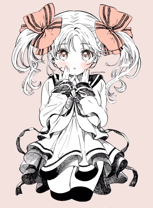 #いいツインテールの日
一番好きな髪型なはずなのに意外と描いてなくて泣いた 