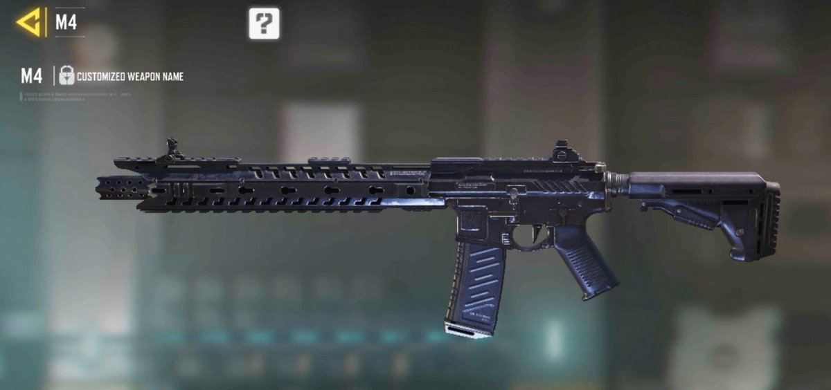 Nimz2016's tweet photo. Who has a wicked M4 build for me??
😍😍😍 #CoDMobile #callofdutymoblie #CODm #M4build https://t.co/mrdG7b8iHq
