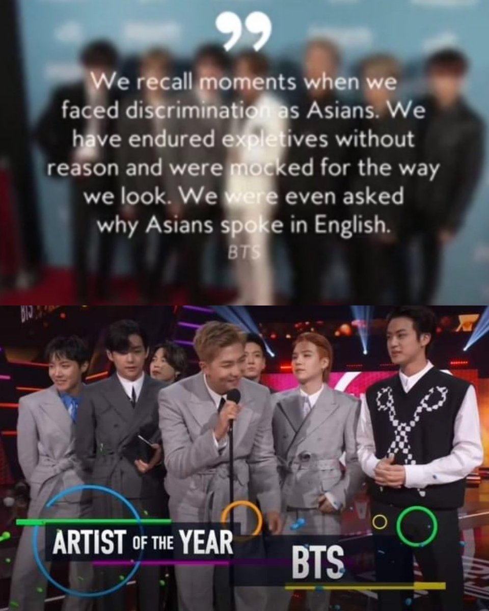 Kristine Snow Ot7 S Tweet Your Shield Is Our Cheers Your Bulletproof Vest Is Your Courage And You Re Wearing It Like A Soldier Artist Of The Year Bts Paved The