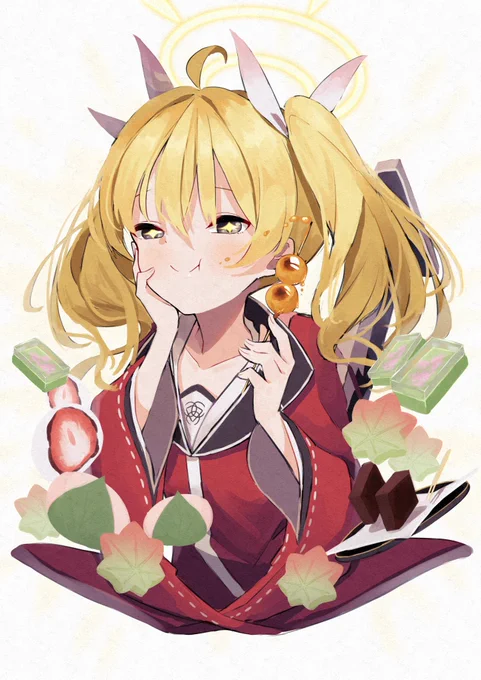 和菓子も悪くない!
#ブルアカ 