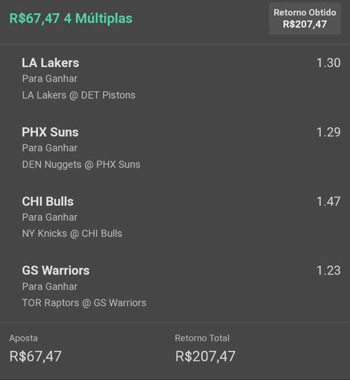 FINAL DE DOMINGO COM DINHEIRO NO BOLSO? Vem com o Fenxi Tips.
Odd 3.07
✅✅🤑🤑✅✅