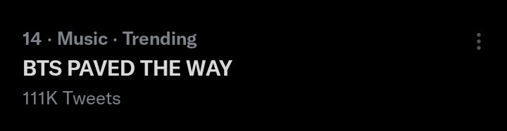 castingvotesBTS's tweet photo. Worldwide Trends: (@BTS_twt)

2. "ARTIST OF THE YEAR" (1.38m tweets)
4. JUNGKOOK - 1.29m tweets
14. BTS PAVED THE WAY- 111k+ tweets

#BTSxAMAs https://t.co/imOJXfhwih