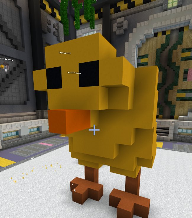 Nuke66505894's tweet photo. Not mine but i love this ducky 
#Minecraftbuilds ig https://t.co/cWeUTfnkUh