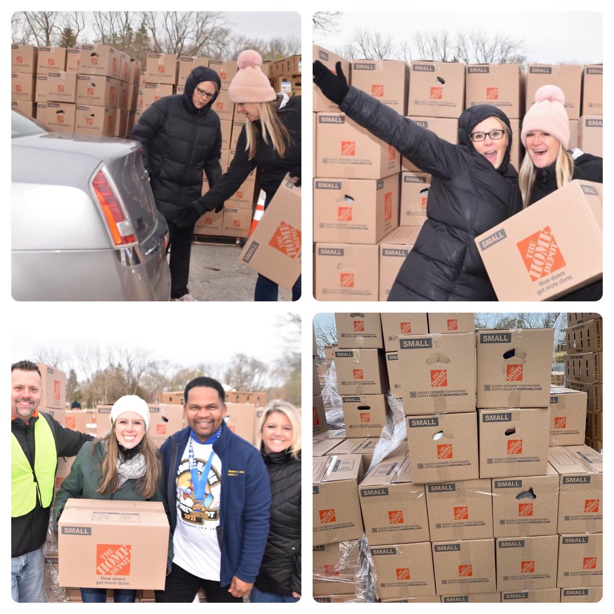 lmachenthd's tweet photo. Thank you to all our volunteers! We donated 2,500 boxes filled with essentials to Aurora! #thankful 🧡  @Heather41255725 @AngelWhitefleet @LimonezT @BenHuds02749295 @brian_flanigan1 @THDmattcope @krauseDepot @MarineMarc6925 @LilyGSV @Lisa78840187 @BrianDavisHD2 @KerckhoveSteve https://t.co/oFhe9JrIuQ