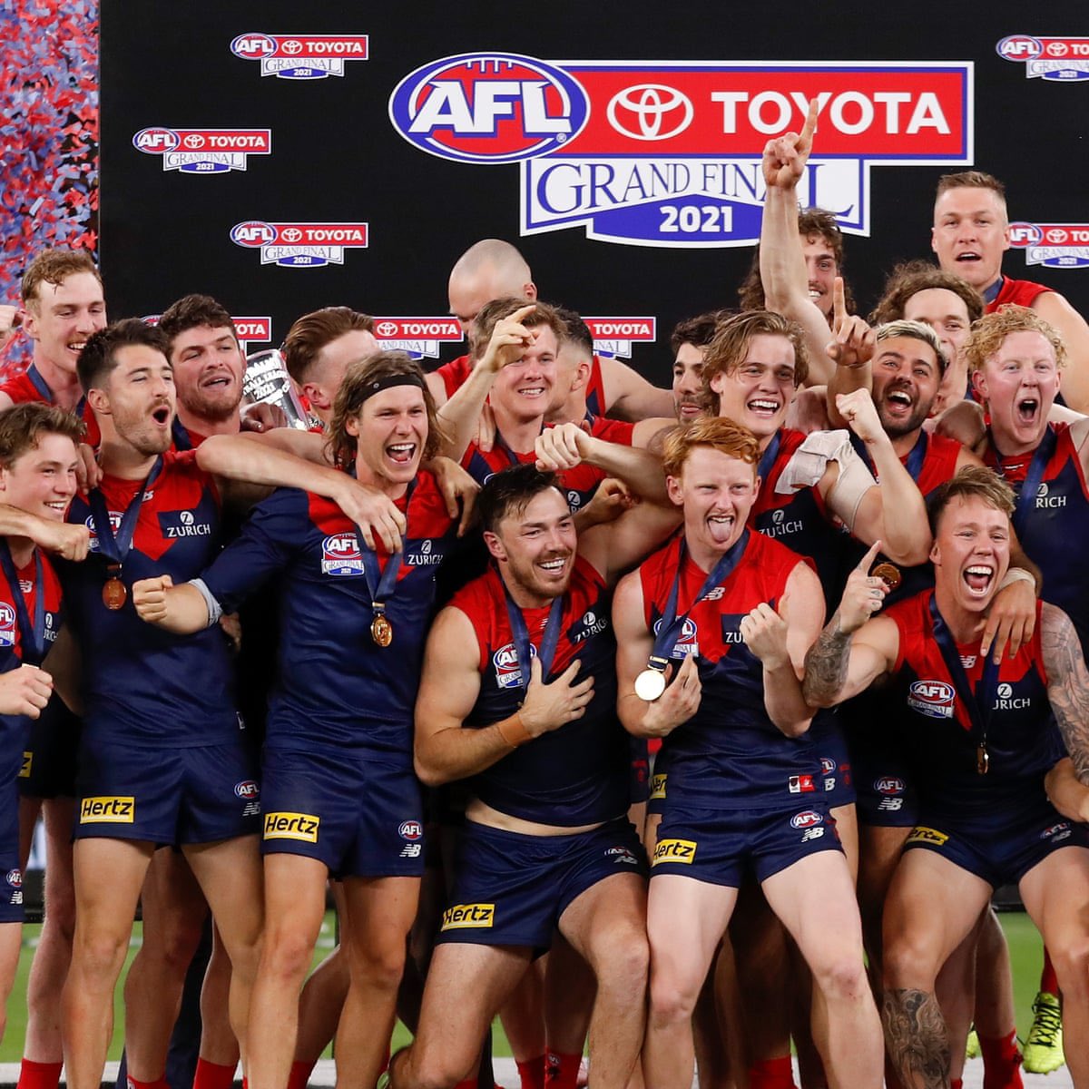 yeahthedees's tweet photo. Still not over this feeling
#melbournefc #premiers21 #GiveEmHell #YeahTheDees #raisehell #firedup #flagdees #dees #demons #mfc #redlegs #godees https://t.co/5rgTm4eqvV