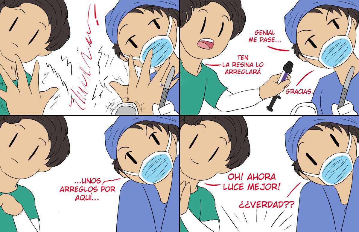 immarosh2's tweet photo. Mi ...punto de vista?
En mi ultima visita al dentista :D
Si encuentran inconsistencias en el proceso médico, pues no soy odontólogo :3
#comics #art #odontologia https://t.co/MKXlmPj1Gr