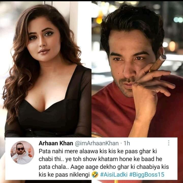 NitishSharmaa25's tweet photo. Yee Badhiya tha Guru🤣🤣🤣

#ArhanKhan #BIggBoss15 https://t.co/PU539FG9Zz