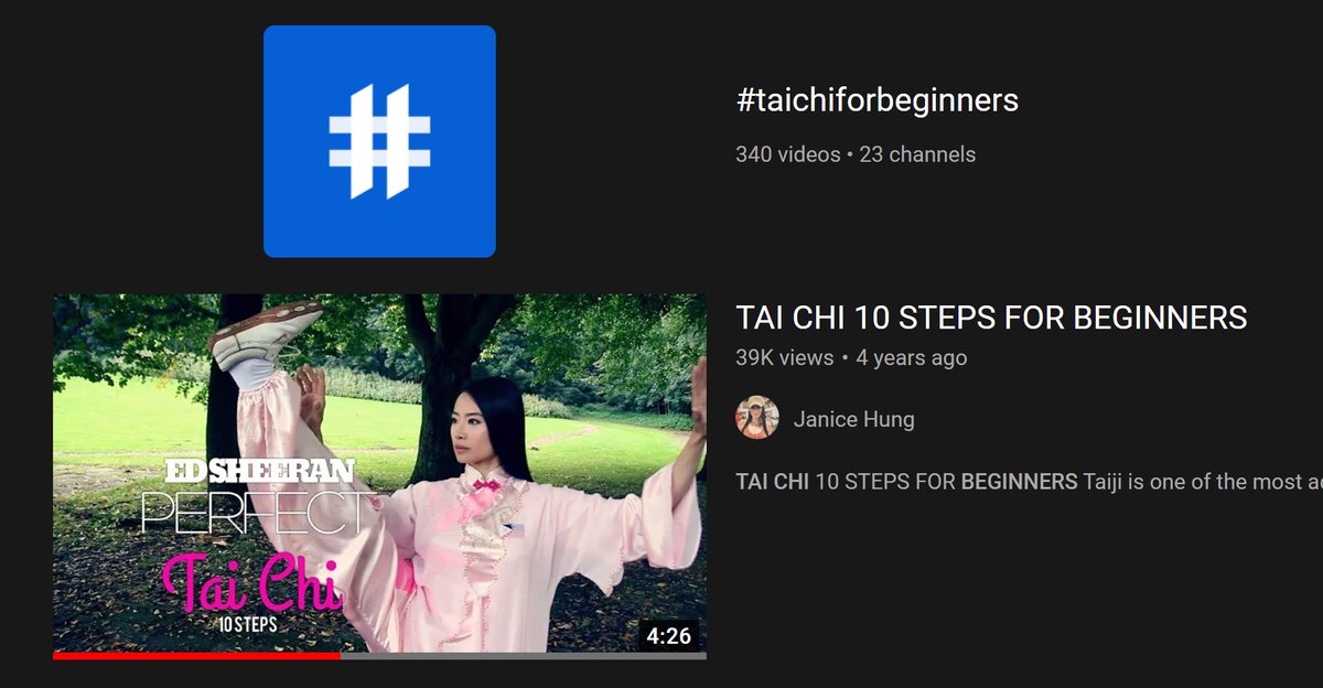 thestressbender's tweet photo. 🤨First result for #taichiforbeginners on YouTube. I want to see how many of you beginners can get your foot up above your head like this🤔 My next video is a video for beginners so I wanted to see what was using this hashtag LMAO😂 https://t.co/5xtkLGIdIl