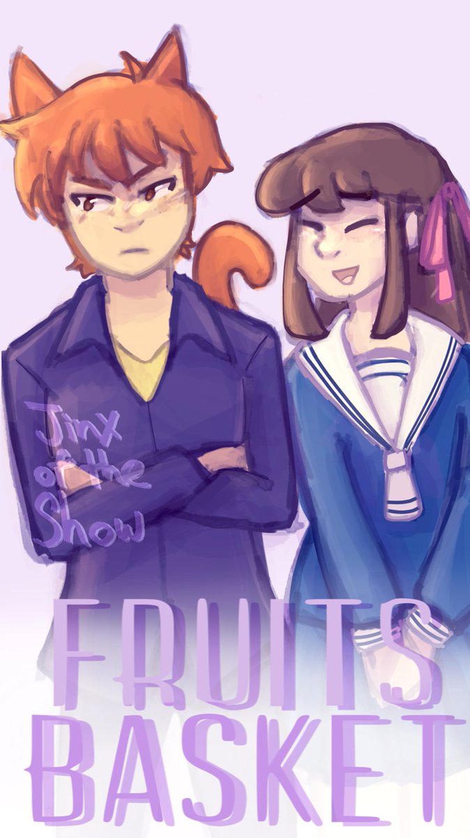 HoneeyBea's tweet photo. #art #drawing #anime #fanart #digitalart #fruitsbasket #torhu #kyo #sketch #Procreate #animefanart #fruitsbasketfanart https://t.co/HJpOWz1Css