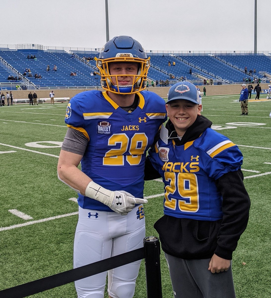 BitsTD91's tweet photo. @graham_spalding thanks for taking the time.  #GoJacks https://t.co/EmBdNfyju2