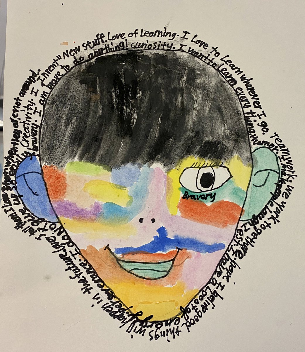 21stcenteducat's tweet photo. The wonderful thing about visiting classes is that you get to see things that students have done that you’ve never seen or thought of before. @NicoleO45211874 thank you! #searchframework #strengths #characterstrengths @VIAstrengths @ProfLeaWaters https://t.co/IGOINPVc2A